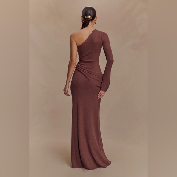 Meshki Alexius One Shoulder Knit Maxi Dress - Picture 6 of 6